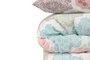 L'essentiel linge de maison Andalucia - Turquoise Juego de funda de edredón individual